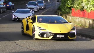 car spotting in alderley edge 19th October 2024Revuelto X2 Ford GT 765LT 360 modena Challenge [upl. by Jae282]