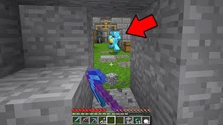 I found a rich kids secret Minecraft base then quickly used invisibility [upl. by Giefer]