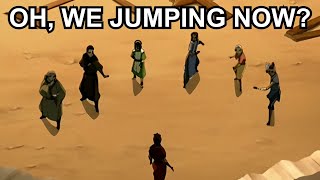 How Azula got JUMPED by Team Avatar Zuko and Iroh [upl. by Leede]