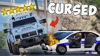 SUPER ARMORED CAR vs PULIS CAR CHASE sa GTA 5 [upl. by Dnomra]