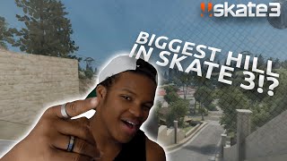 BIGGEST HILL IN SKATE 3 [upl. by Yrrek382]