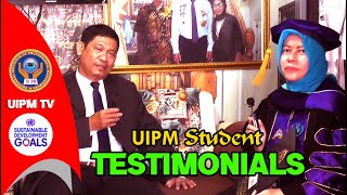 UIPM STUDENTS TESTIMONIALS [upl. by Kendrah]