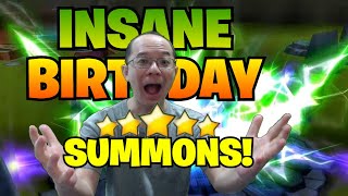 INSANE TRIPLE LD5s BIRTHDAY SUMMONS for DEDI YERI Summoners War x Jujutsu Kaisen [upl. by Augustus]