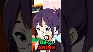 5 MustSee Isekai Anime for Fantasy Lovers animeshorts [upl. by Rawde]