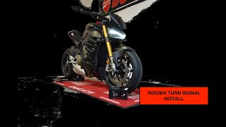 I installed Rizoma sequential turn signals on my Ducati Streetfighter V4s [upl. by Sagerman]