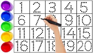 Learn Counting 1 to 100  123 numbers  one two three 1 से 100 तक गिनती 1 to 100 Counting [upl. by Anafetse]