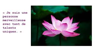 AFFIRMATION POSITIVES ESTIME DE SOI motivation nature bonheur quotes developpementpersonnel [upl. by Yllah]