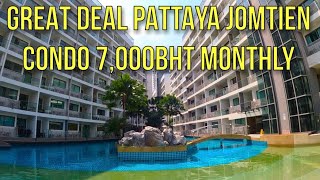 GREAT DEAL PATTAYA JOMTIEN CONDO Laguna Beach Resort 7000BHT Monthly Details In Description [upl. by Ahtel]