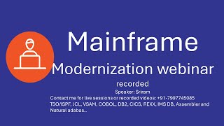 Introduction to Mainframe Modernization Types of Mainframe modernization [upl. by Giule592]