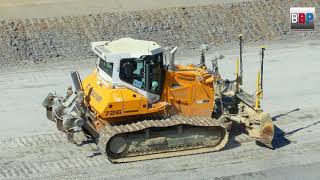 Neubaustrecke Wendlingen  Ulm Liebherr Dozer Hamm Abschnitt WeilheimTeck Germany 30052018 [upl. by Nivi981]