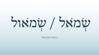 30  Basic Biblical Hebrew Vocabulary [upl. by Hsac735]