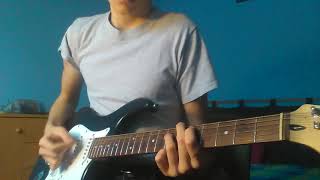 Tankcsapda  Terrorista vagyok guitar cover [upl. by Idham]