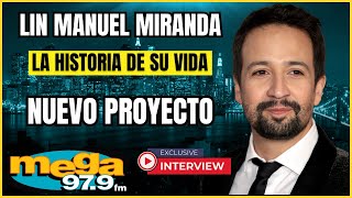 LIN MANUEL MIRANDA su vida Historia Real [upl. by Birdella]