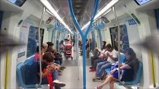 Metro in Kuala Lumpur  MRT  Underground  Ubahn  Tube [upl. by Braswell]