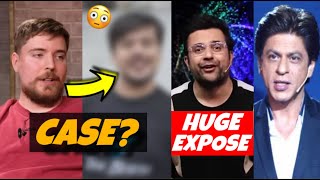 What MrBeast Filed Case Against this Huge YouTuber😳Reacts Sandeep Maheshwari Huge Expose SRK [upl. by Concordia475]