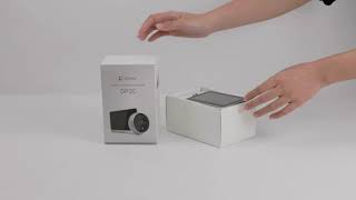 EZVIZ DP2C Wirefree Peephole Doorbell  Unboxing [upl. by Milka]