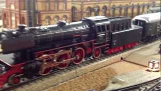 Oude Marklin H0 modelbaan in HD [upl. by Aerdnaxela]