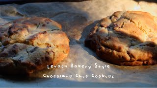 Levain Bakery Copycat Chocolate Chip Cookies  anisacakesandbakes [upl. by Syxela56]