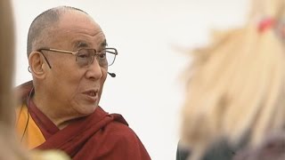 Dalai Lama Deutschland quotkann kein arabisches Land werdenquot [upl. by Grearson102]