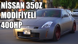 Nissan 350Z  400 hp Supercharger Modifiyeli Japon [upl. by Ybeloc551]