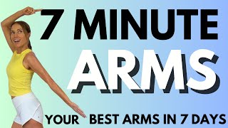 7 Minute Arm Workout for Women  7 Day Challenge  Start Today [upl. by Eillac]