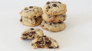 Levain NYC Bakery Style Chocolate Chip Cookies Extra Thick and Chunky  DELICIOUS [upl. by Naneek]