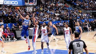 Markelle Fultz Vs DET 16 pts 3 rebs 1 asts 1 blks All Performance Highlights [upl. by Nigen553]