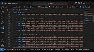 Javascript CodeMirror Syntax Highlighter Example to Highlight Source Code in Browser Full Example [upl. by Zelde396]