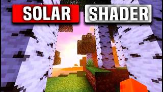 SOLAR Shader mcpe 121☢️ Solar shaders minecraft bedrock 121☢️PE [upl. by Einej]