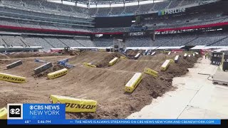 Monster Energy AMA Supercross Championship comes to MetLife Stadium [upl. by Siahc]