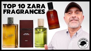 TOP 10 ZARA FRAGRANCES  Inexpensive Budget Fragrances [upl. by Hepzi]