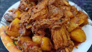 kathal ki sabji  masala kathal recipe jackfruit ki sabji  The BrownieKushwaha [upl. by Enimzaj]