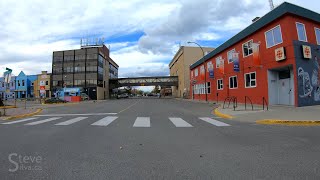 Driving around downtown Whitehorse [upl. by Rebeh]