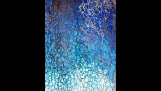 Acrylic Swipe  Making of quotLost City and Into the Bluequot [upl. by Enoved]