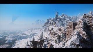 Azurite Horizons ENB 112  Winterhold Clear Showcase [upl. by Htebiram583]