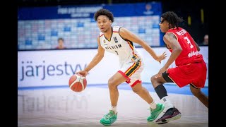 Corentin Efono 26 PTS 4 REB 3 AST 5 STL vs Sweden  FIBA U18 EuroBasket [upl. by Enilra]