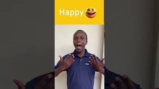 Feelings Signs in Kenyan Sign Language [upl. by Enomes]