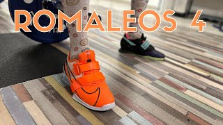 NIKE ROMALEOS 4 vs REEBOK LEGACY ✦ TEST ✦ HEXXEE Socks ✦ 4K [upl. by Aihsyla]