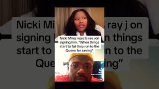 Nicki Minaj rejects Ray J 😆😆 nickiminaj rayj viralshorts subscribe [upl. by Hoagland]