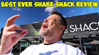 BEST EVER SHAKE SHACK REVIEW BY REDNECK TRUCKER [upl. by Felicio516]