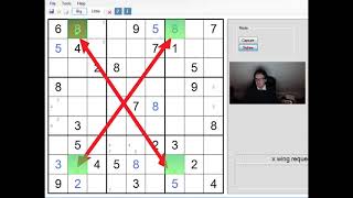 Sudoku Tricks The XWing And How To Spot It [upl. by Tnahsarp]