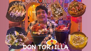 COMIENDO EN DON TORTILLA 🇲🇽 [upl. by Ettelorahc674]