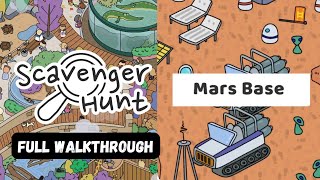 Scavenger Hunt Gameplay  Mars Base Walkthrough 🔍 [upl. by Paxon]