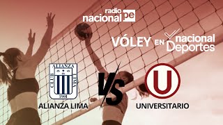 ALIANZA LIMA VS UNIVERSITARIO DE DEPORTES I LIGA NACIONAL SUPERIOR VÓLEY FEMENINO 20232024 LNSV [upl. by Nairod915]