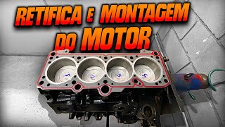 Como é a RETÍFICA e MONTAGEM do Motor  Veja como é feito Passo a Passo [upl. by Corwin461]