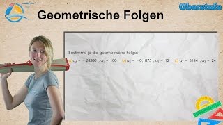 Geometrische Folgen  Oberstufe ★ Übung 2 [upl. by Nraa]