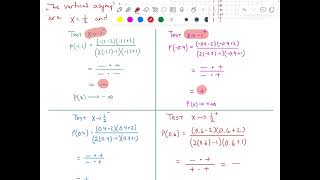 MAT151  Section 46b  The Vertical Asymptote of a Rational Function [upl. by Nolyag]