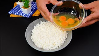 Recette des restes de riz pour un encas complet délicieux et rapide  Vous nen reviendrez pas [upl. by Joice]