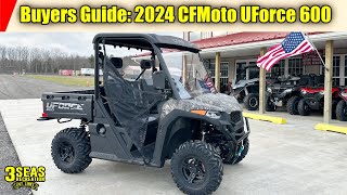 2024 CFMoto UForce 600 Complete Buyers Guide  In Depth Walk Around amp Test Drive [upl. by Attehcram]