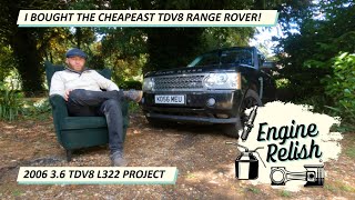 I BOUGHT THE CHEAPEST L322 TDV8 RANGE ROVER  Have I made a mistake [upl. by Ateekal317]